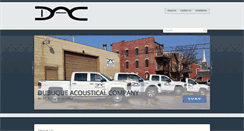 Desktop Screenshot of dubuqueacoustical.com